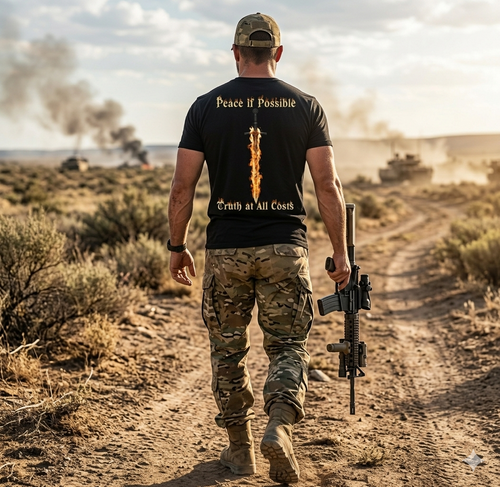 Peace is Possible - Truth at All Costs T-Shirt